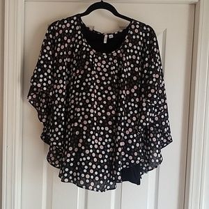 Elle batwing blouse